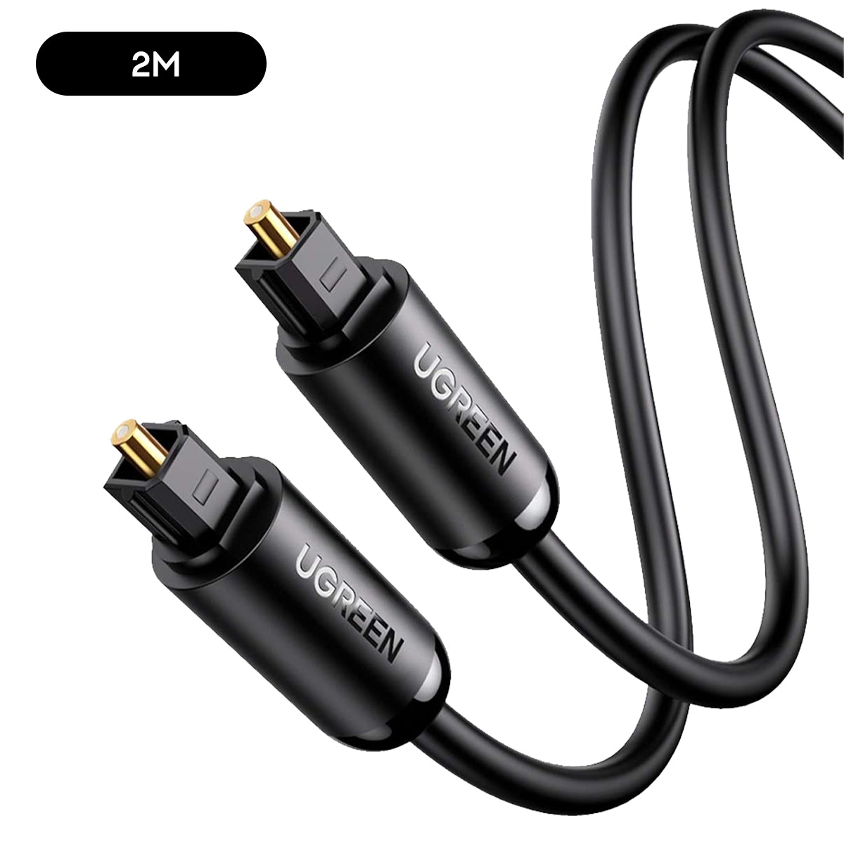 Ugreen Toslink Optical Male to Male Audio Cable - (1.5M, 2M, 3M)