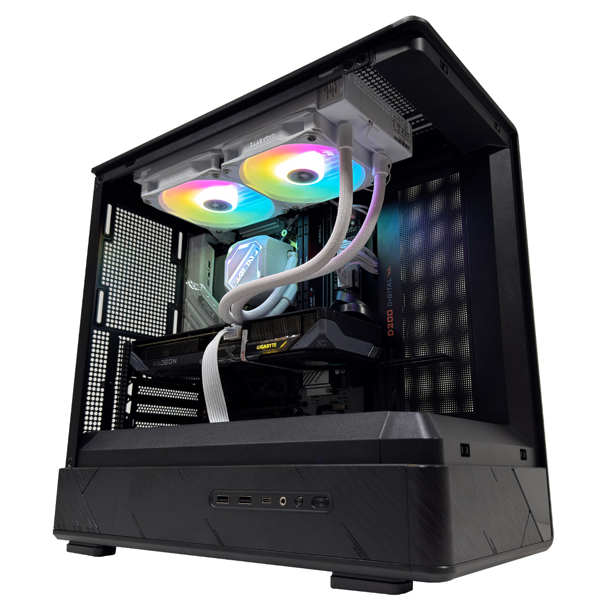 Powered by Gigabyte: Renderix Desktop Gaming PC | AMD Ryzen 7 7700 | 32GB RAM | 500GB SSD | RX 9060 XT | Windows 11 Pro