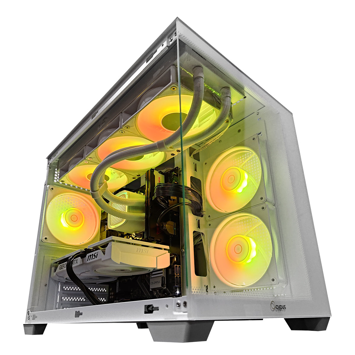Aurora C54 White Desktop Gaming PC