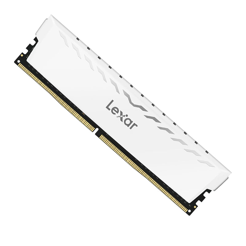 Lexar Thor 8GB DDR4 3600MHz CL18 Intel XMP 2.0 Gaming Desktop Memory (White)