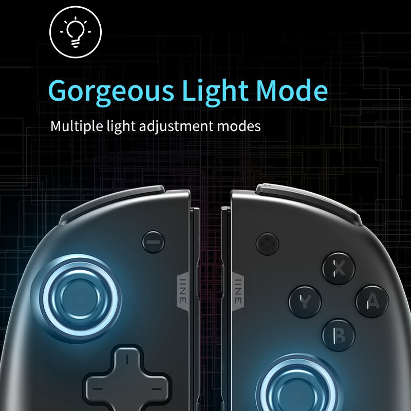 IINE Switch Elite Large Left And Right Controller (Transparent) (L552)
