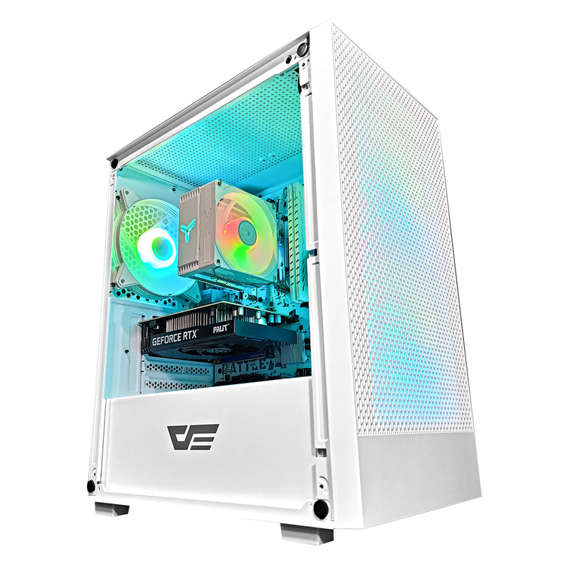 Alpha M305 White Desktop Gaming PC | DataBlitz