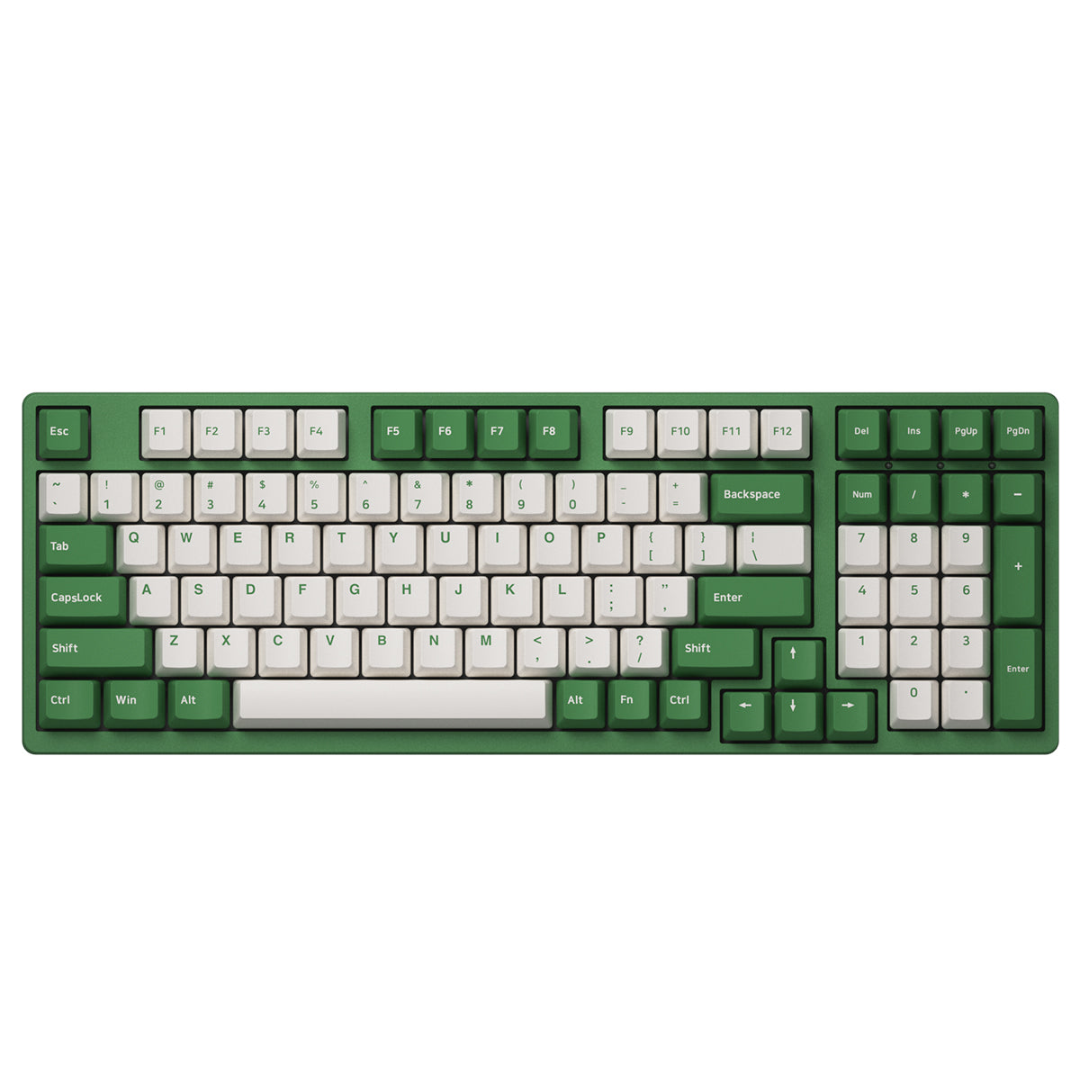 Akko Matcha Red Bean 3098S Wired RGB Hot-Swappable Mechanical Keyboard (Akko V3 Cream Yellow Pro Switch)