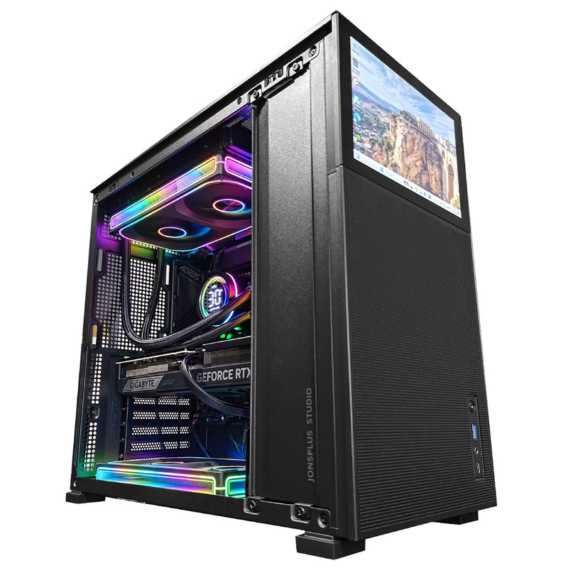 Optima D41 DS8 Display Black Desktop Gaming PC