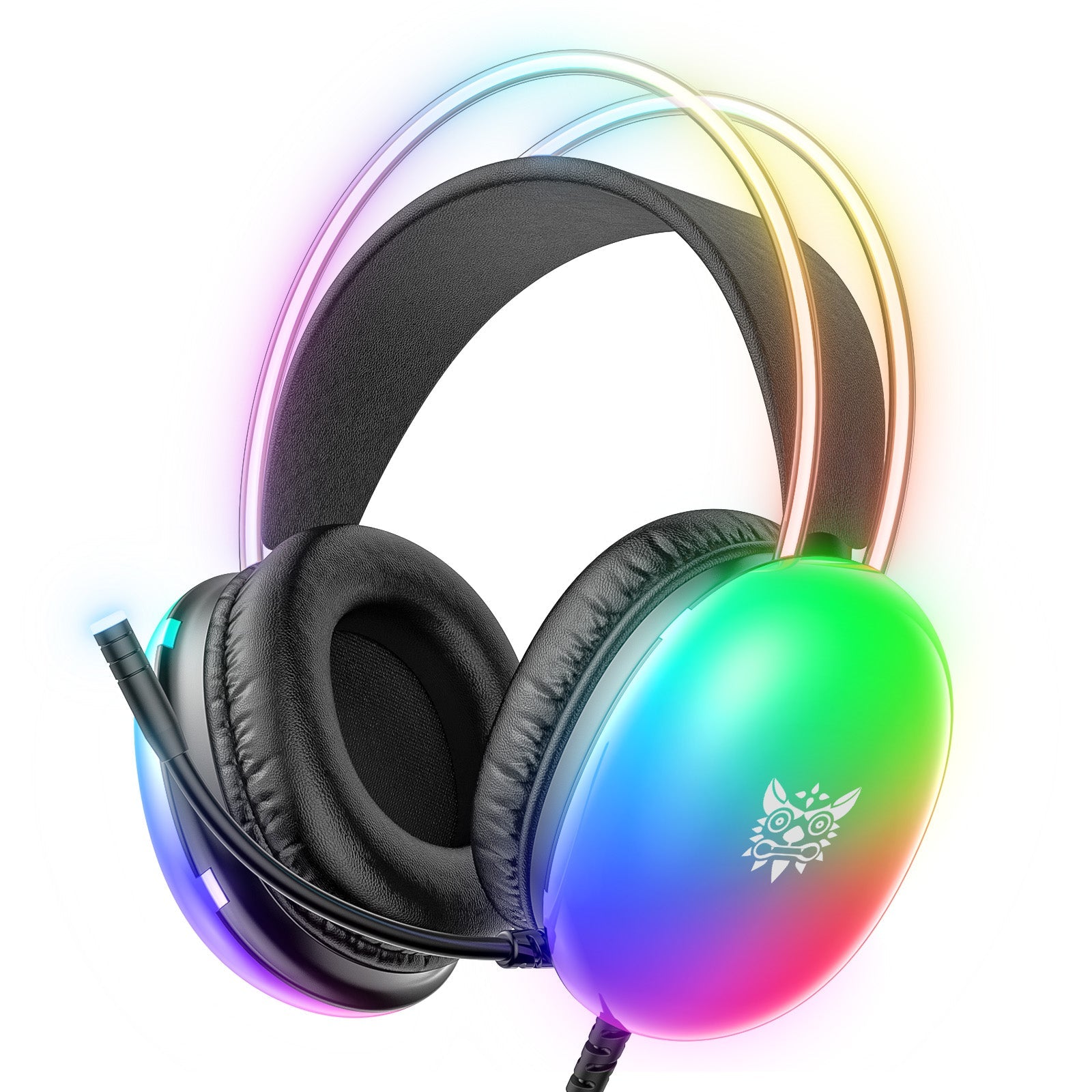 Onikuma X25 RGB Professional Gaming Headset with Noise Cancellation Microphone - DataBlitz
