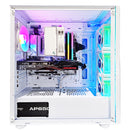 Alpha Vesta White Desktop Gaming PC | AMD Ryzen 5 5500 | 16GB (2x8GB) RAM | 500GB SSD | RTX 4060 | Windows 11 Pro