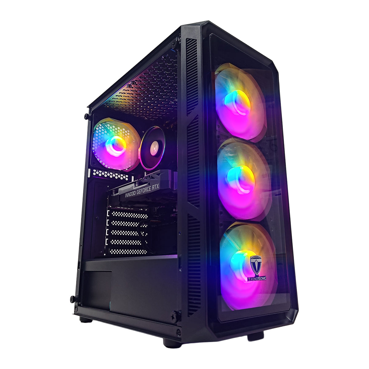 Alpha Hermes HE19A Black Desktop Gaming PC