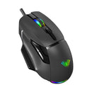 Aula Wind F815 12800DPI RGB Ergonomic Wired Gaming Mouse (Black)