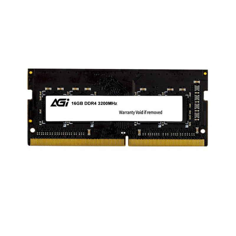 AGI SD138 DDR4 3200MHz CL22 1.2V Single Pack Laptop Memory (8GB, 16GB)