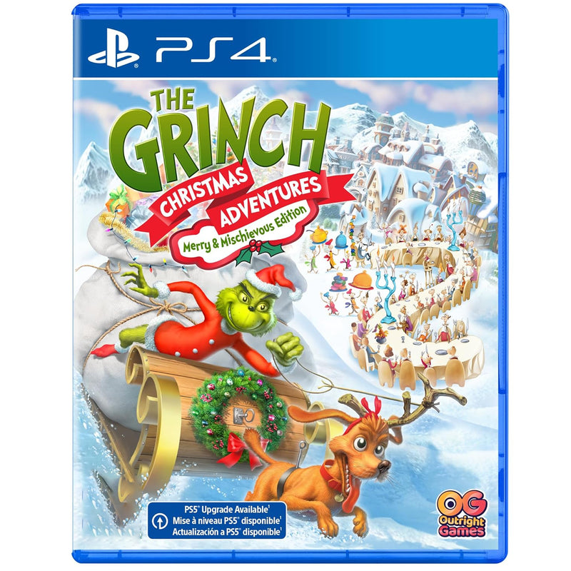 PS4 The Grinch Christmas Adventures Merry & Mischievous Edition ALL (US) (Eng/FR/SP)