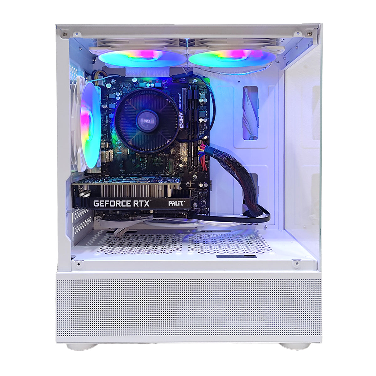 Alpha Reyna White Desktop Gaming PC
