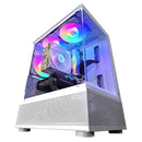 Alpha Reyna White V2 Desktop Gaming PC | AMD Ryzen 5 5500 | 16GB RAM | 512GB SSD | RTX 4060 | Windows 11 Pro