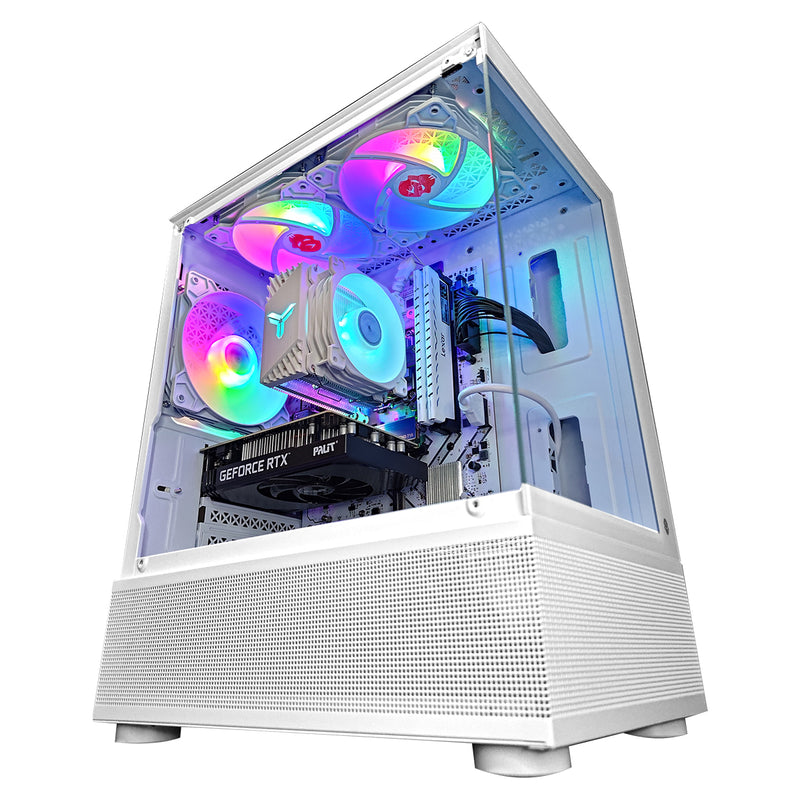 Alpha Reyna White Desktop Gaming PC