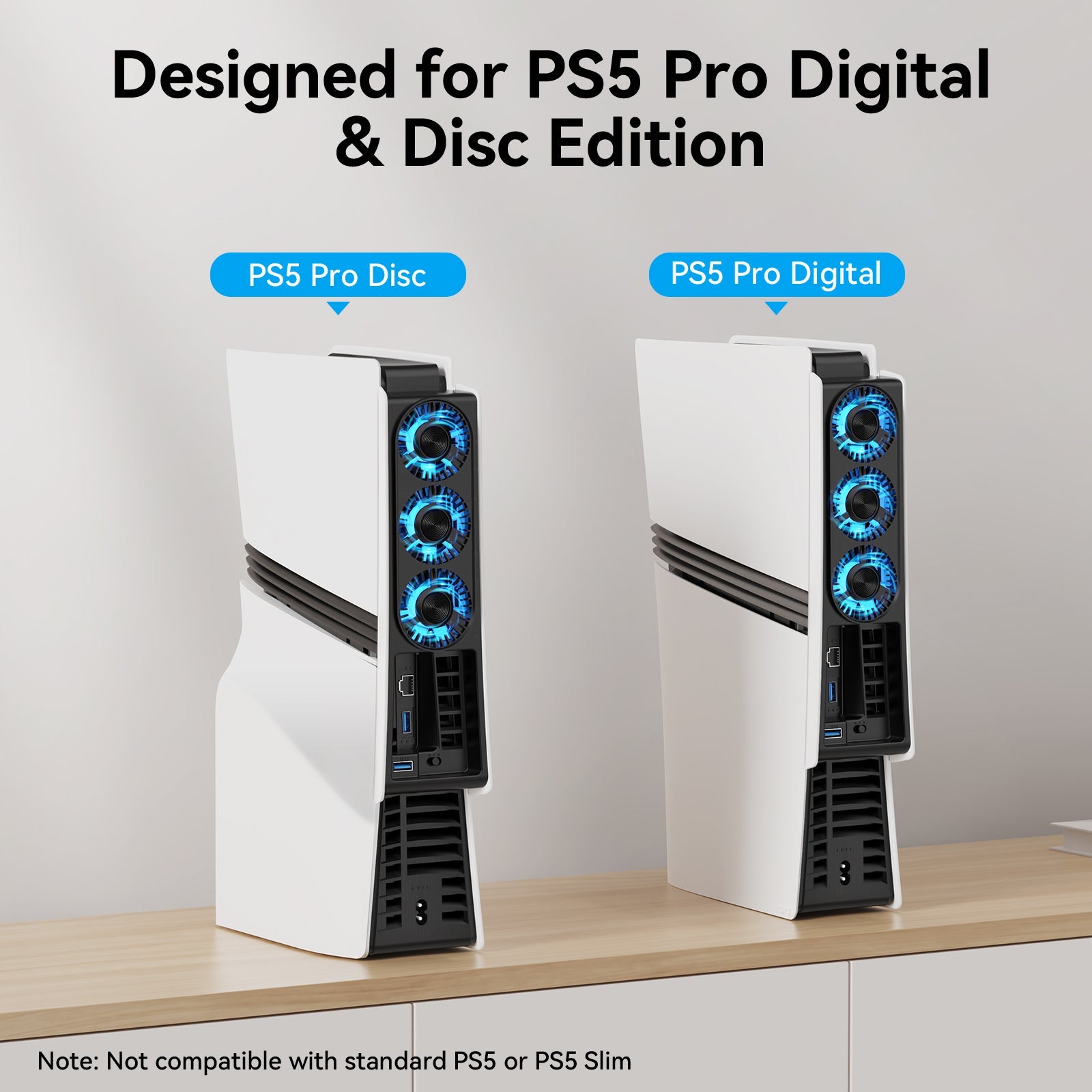 IINE Cooling Fan for PS5 Pro (L1119)