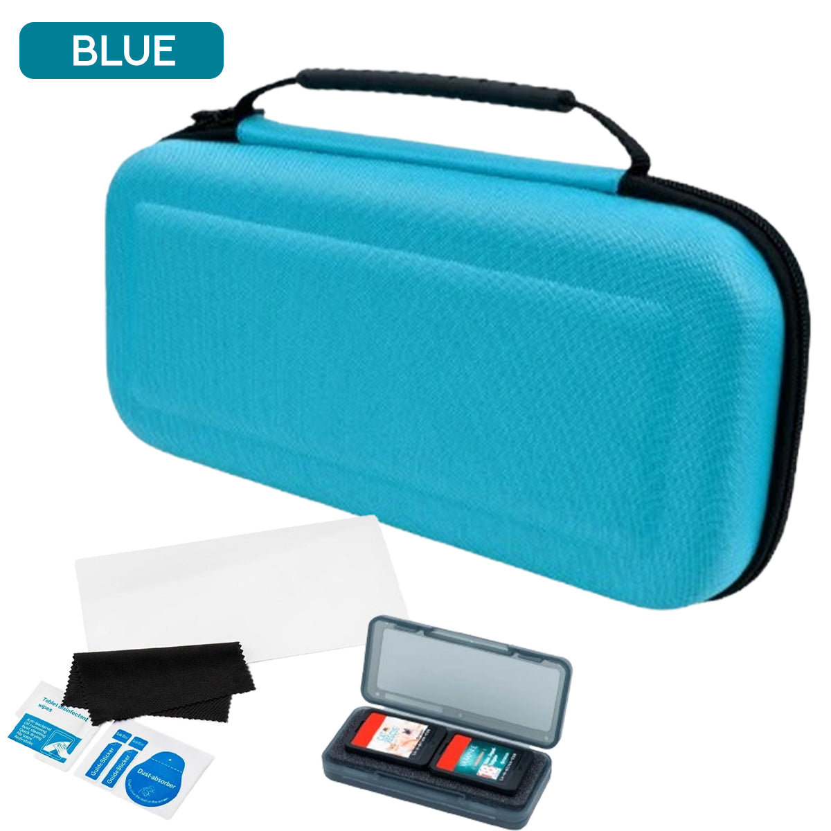 Nacon Starter Pack Includes Rigid Pouch + Screen Protector + Practical Foldable Card Case