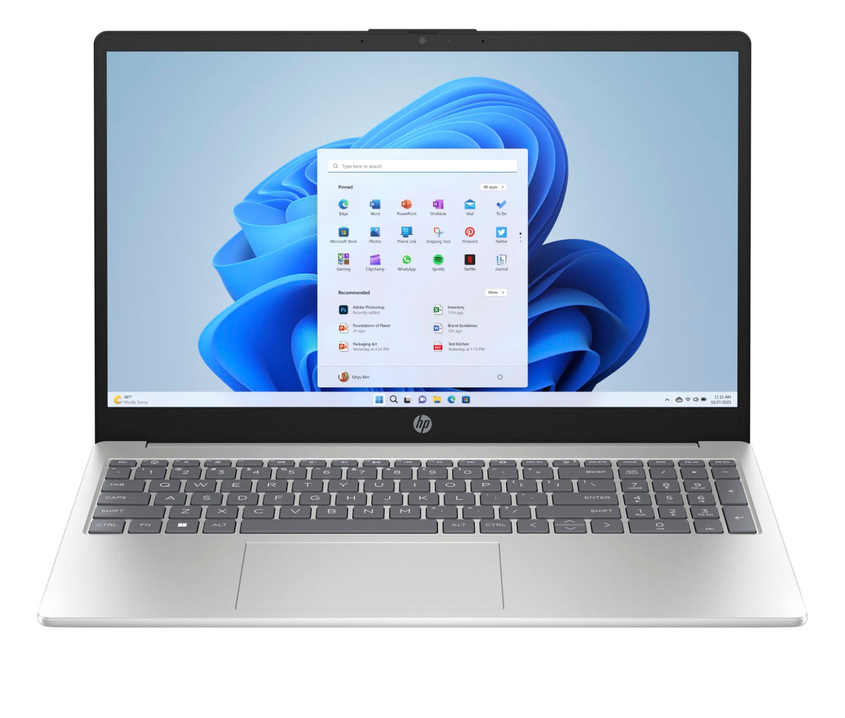 HP 15-FC0108AU Laptop (Natural Silver)