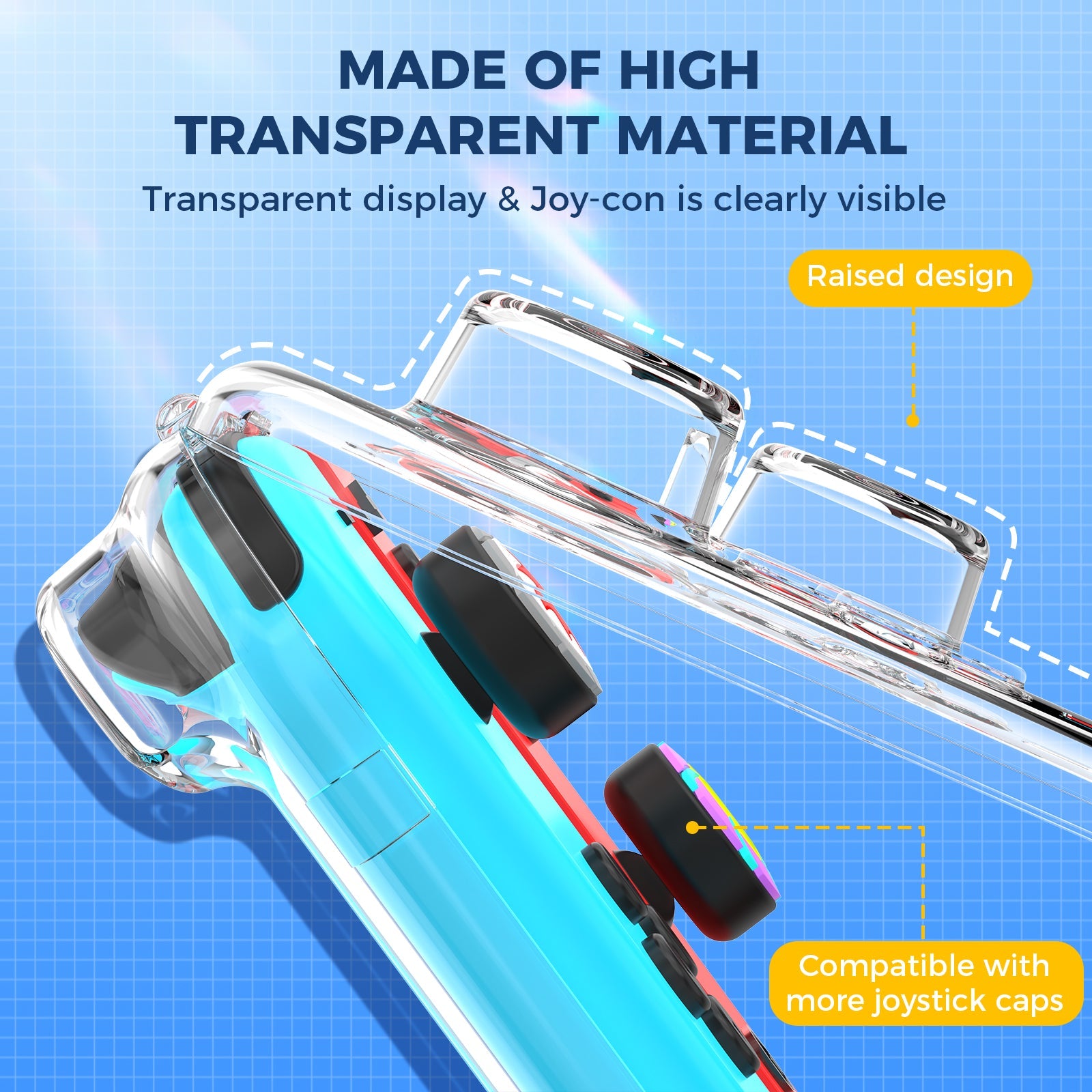 IINE Miniature PC Transparent Joy-Con Storage Case For N-Switch (L954) | DataBlitz