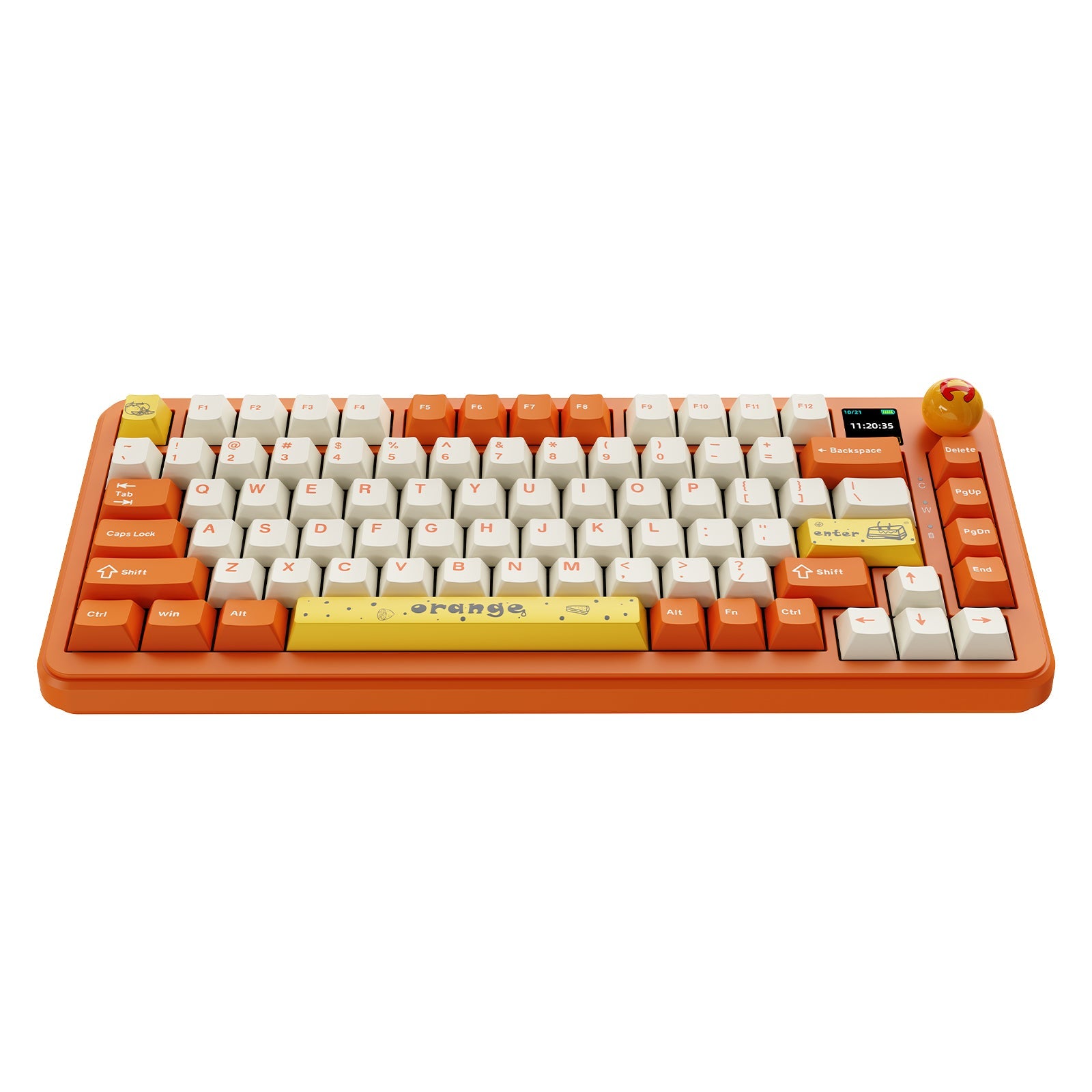 Ajazz AK820 Max RGB Tri-Mode 75% 82-Keys Gasket-mounted Hot Swappable Mechanical Keyboard