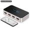 Vention 3-in-1 Out HDMI Switcher (Gray Aluminum Alloy Type, Blue Aluminum Alloy Type)