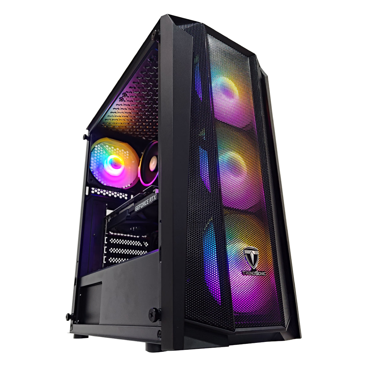 Alpha Cronus Black Desktop Gaming PC | AMD Ryzen 5 5500 | 16GB RAM | 512GB SSD | RTX 3050 | Windows 11 Pro