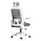 Aula Wind F526 Gaming Chair (White/Grey)