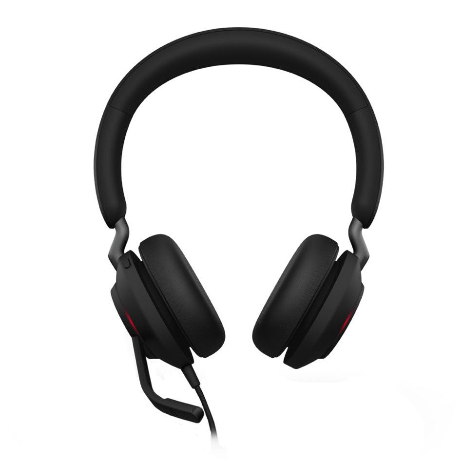 Jabra Evolve2 40 USB-A MS Stereo Wired Professional Headset (Black)