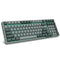 E-Yooso Z-99 RGB 99-Keys Wired Mechanical Keyboard Double Grey (Blue Switch, Silverwood Switch)