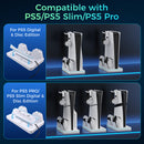 IINE Cooling Charging Station for PS5/PS5 Slim/PS5 Pro (L1061)