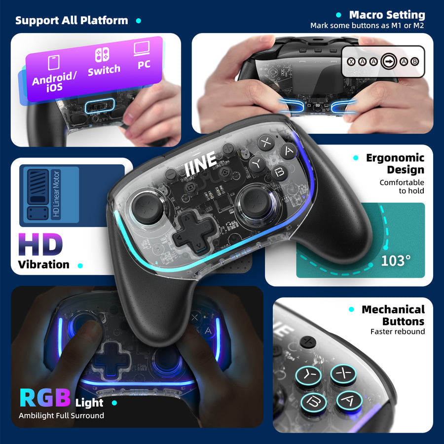 IINE Phantom Elite Pro Controller For Switch / Switch OLED (L769)