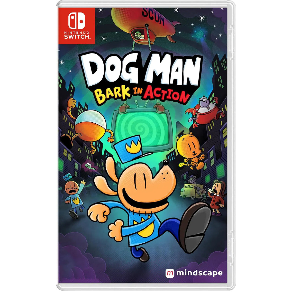 Nintendo Switch Dog Man Bark in Action