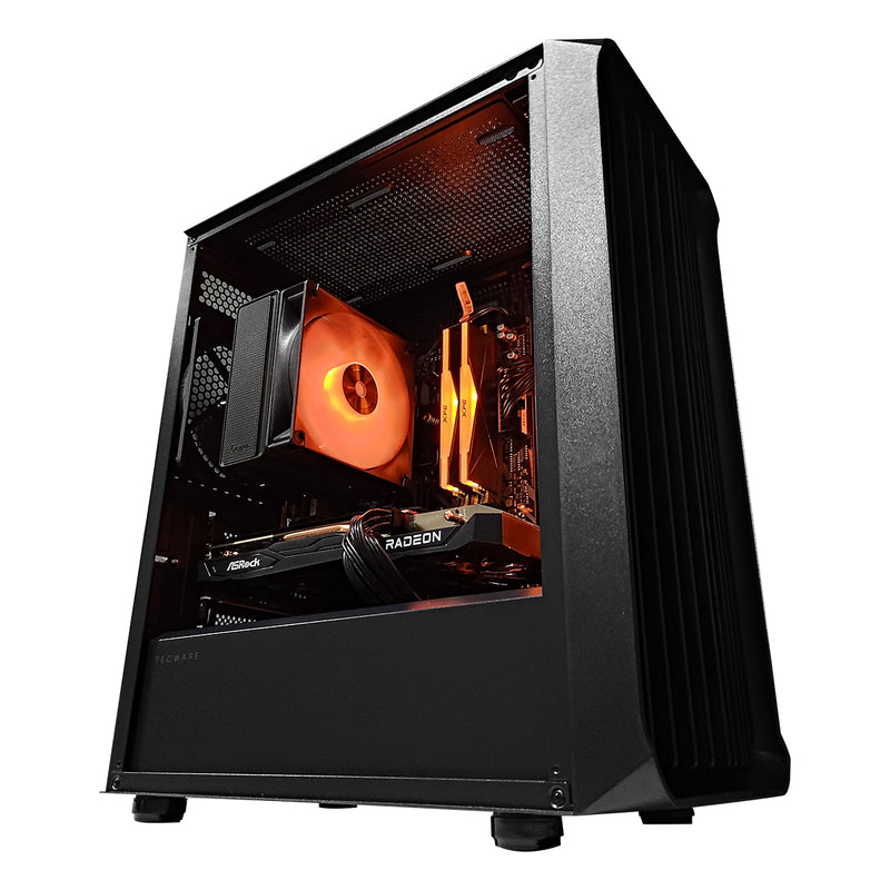 Alpha Flow M Black Desktop Gaming PC - DataBlitz