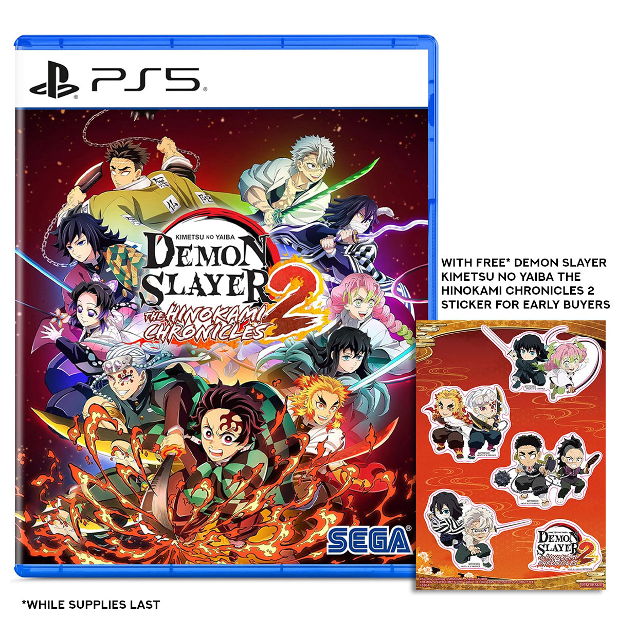 PS5 Demon Slayer Kimetsu no Yaiba The Hinokami Chronicles 2 (Asian)