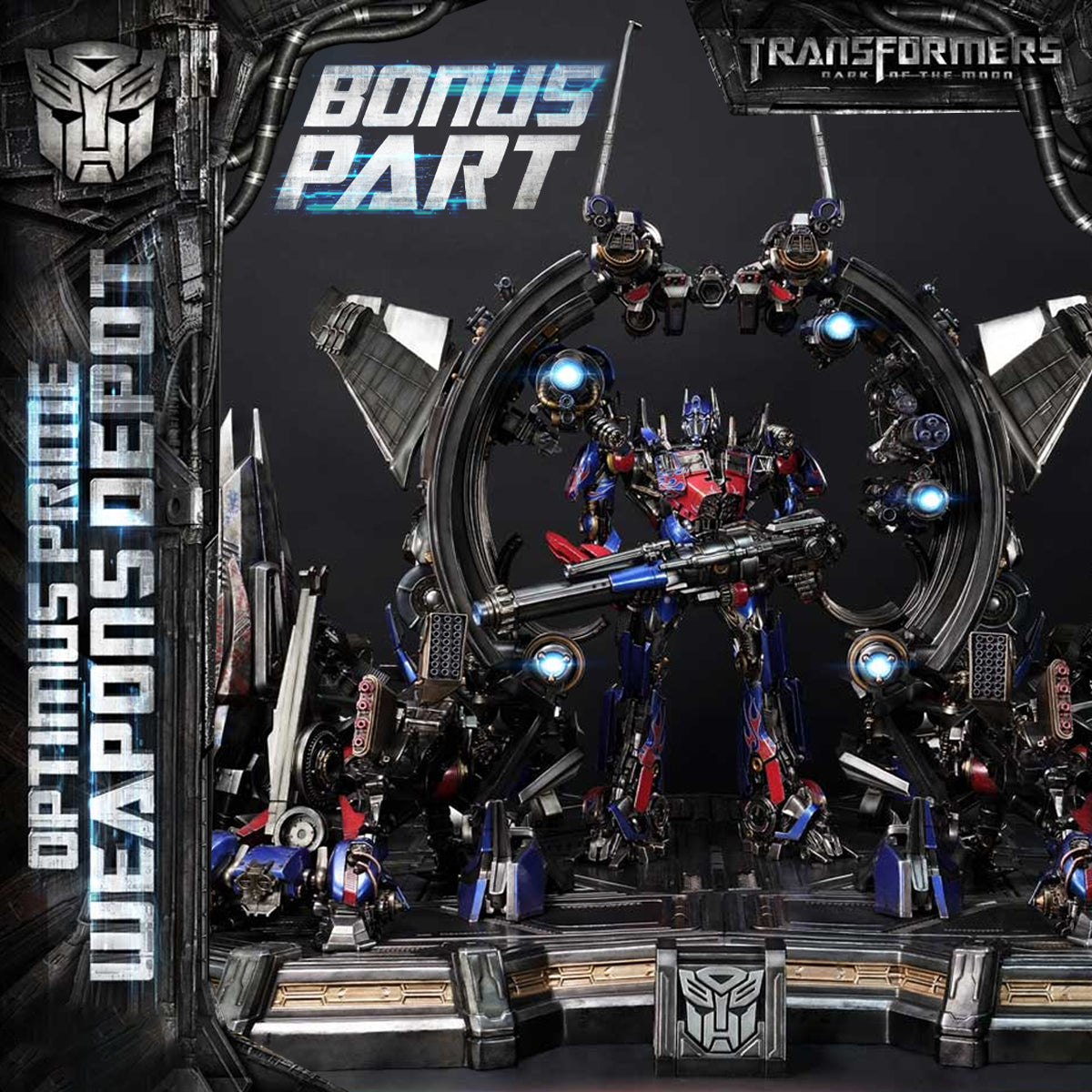 Museum Masterline Transformers: Dark of the Moon (Film) Optimus Prime Weapons Depot