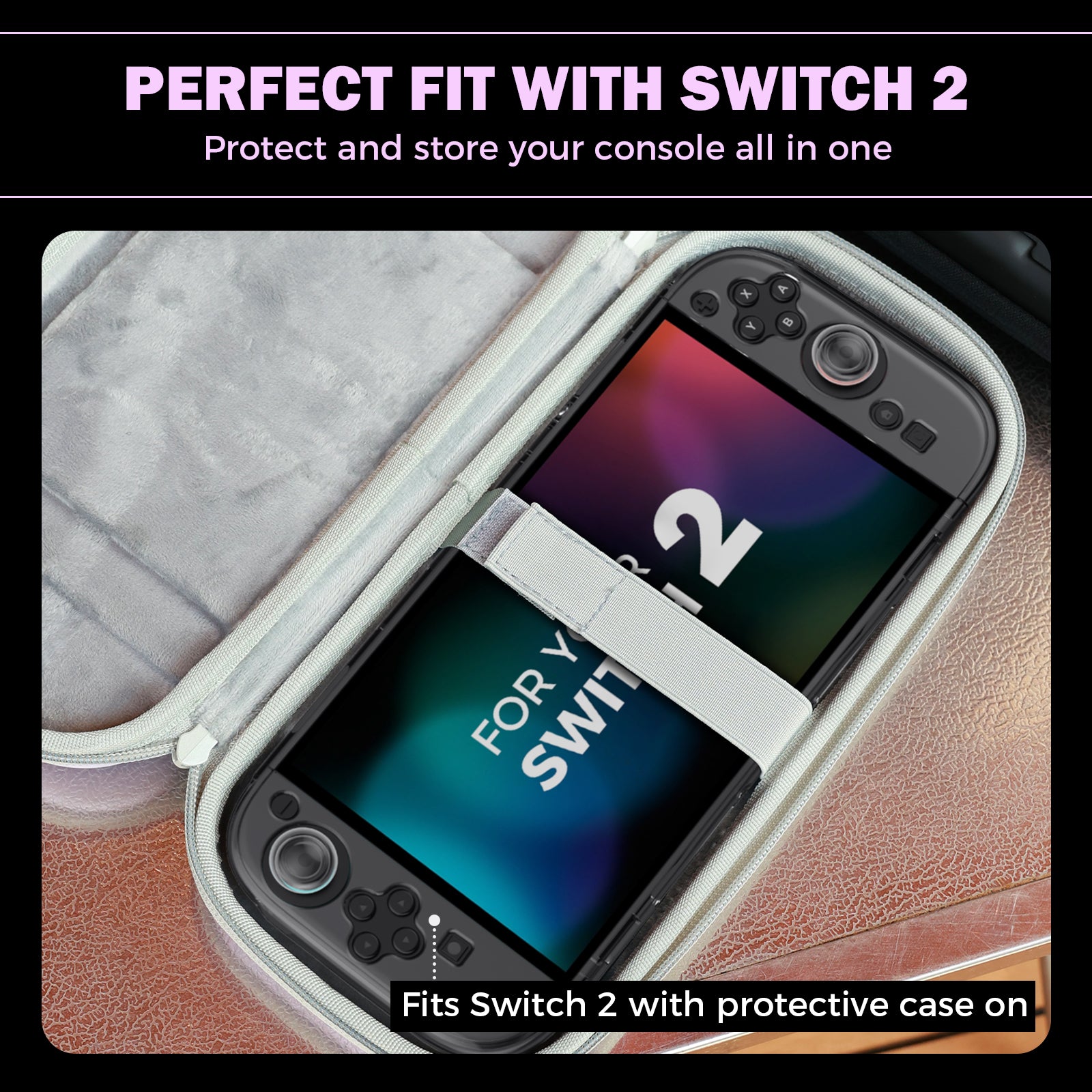 IINE Carrying Case for Nintendo Switch 2