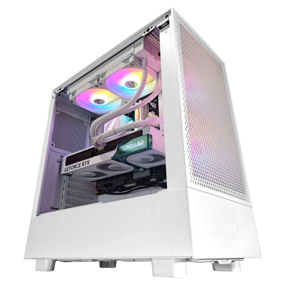 Sophos H5 Flow White Desktop Gaming PC | DataBlitz