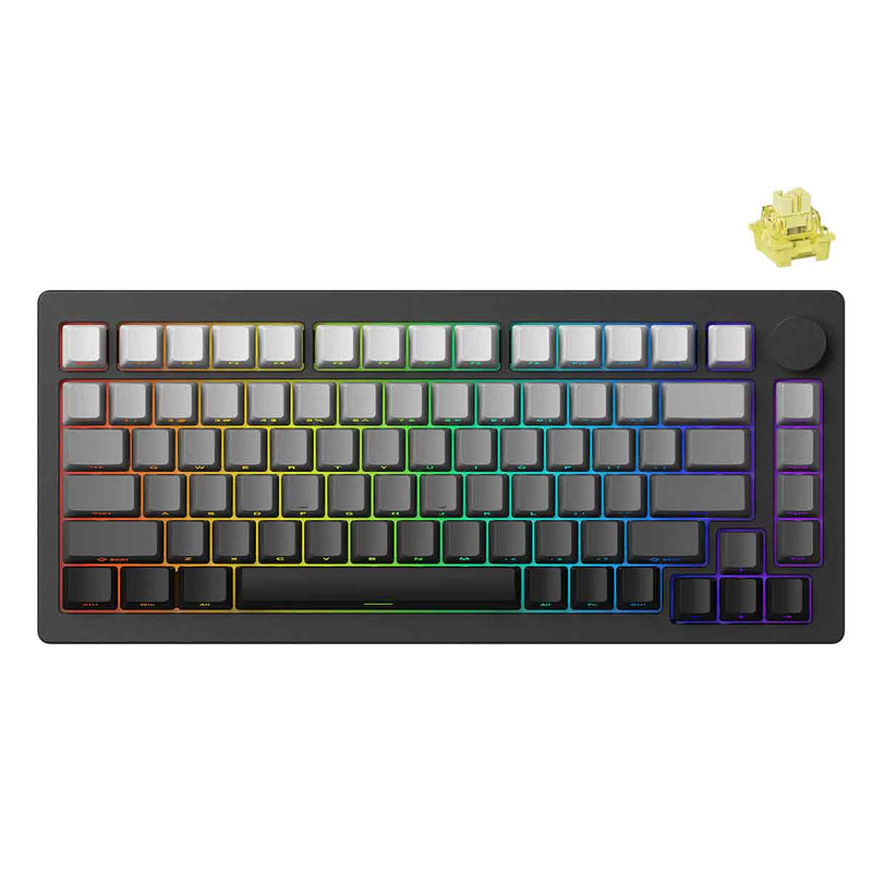 Monsgeek M1W V3 HE-SP Aluminum Case Multi-Mode RGB Mechanical Keyboard (Dark Night)