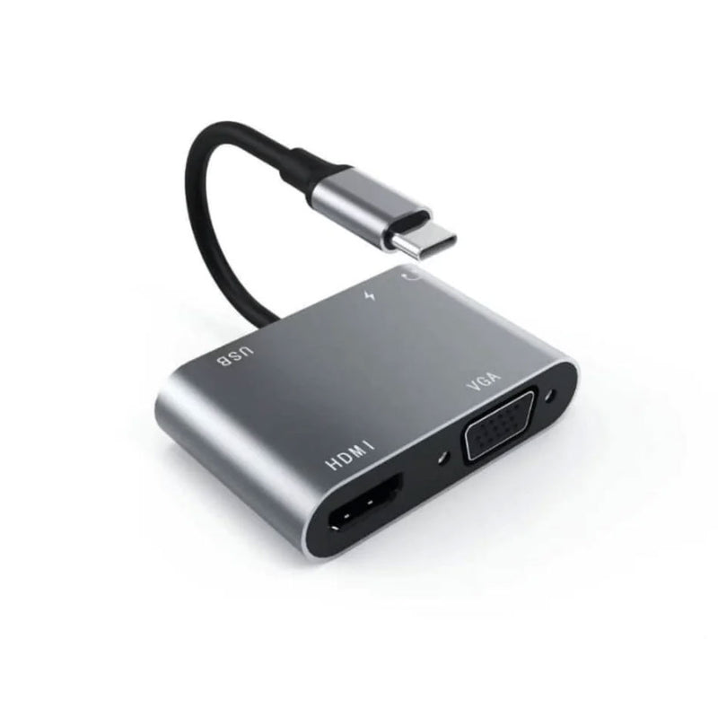 DataBlitz - Airsky USB-C To HDTV To Hub Adapter 5 In 1 (HC-11)