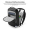 Tomtoc Explorer-T60 15.6" 15L Laptop Backpack (Black) (T60M1D1)