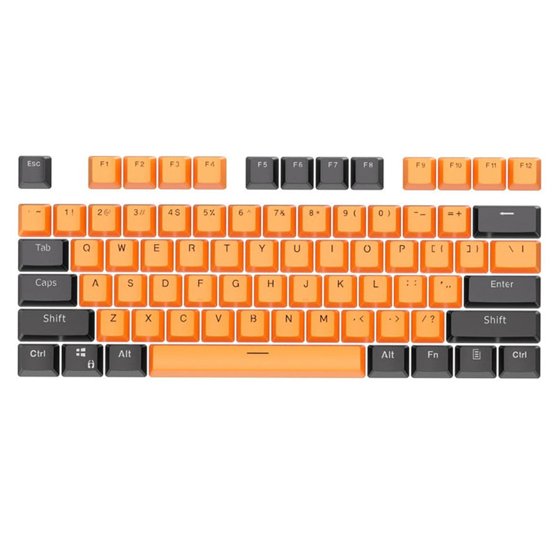 Royal Kludge PBT Doubleshot LED Through Keycaps 104 Keys (PBT2-1A)