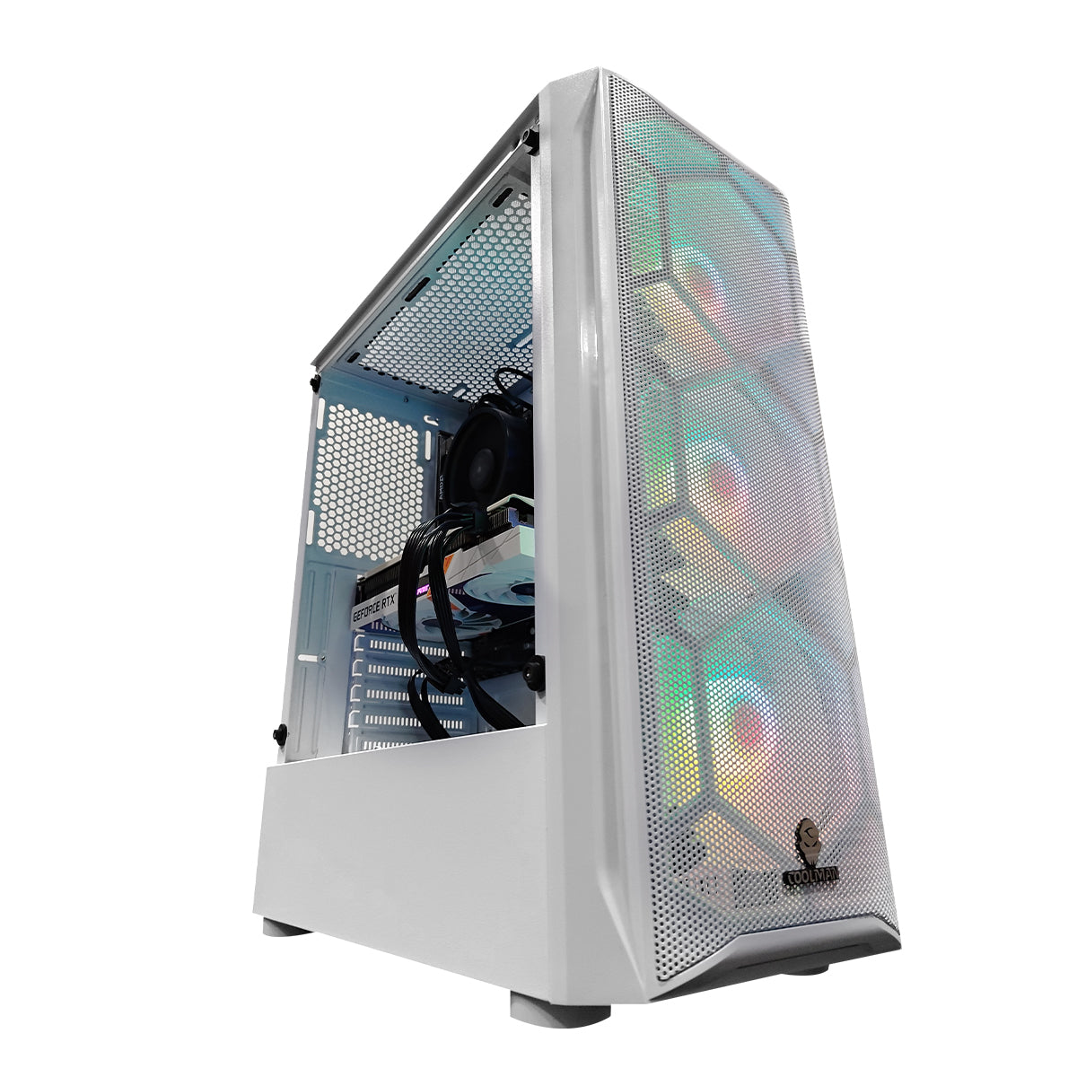 Alpha Aurora White Desktop Gaming PC