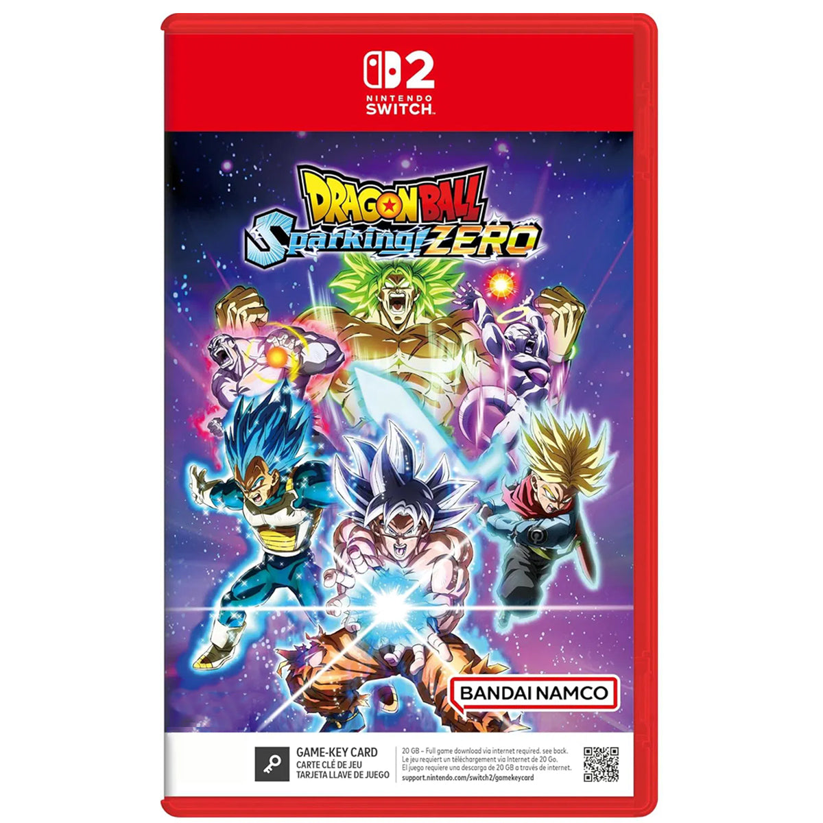 Nintendo Switch Dragonball Sparking ZERO Game-key Card
