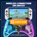 IINE Wireless Controller Transparent For Switch / Switch OLED (L775)