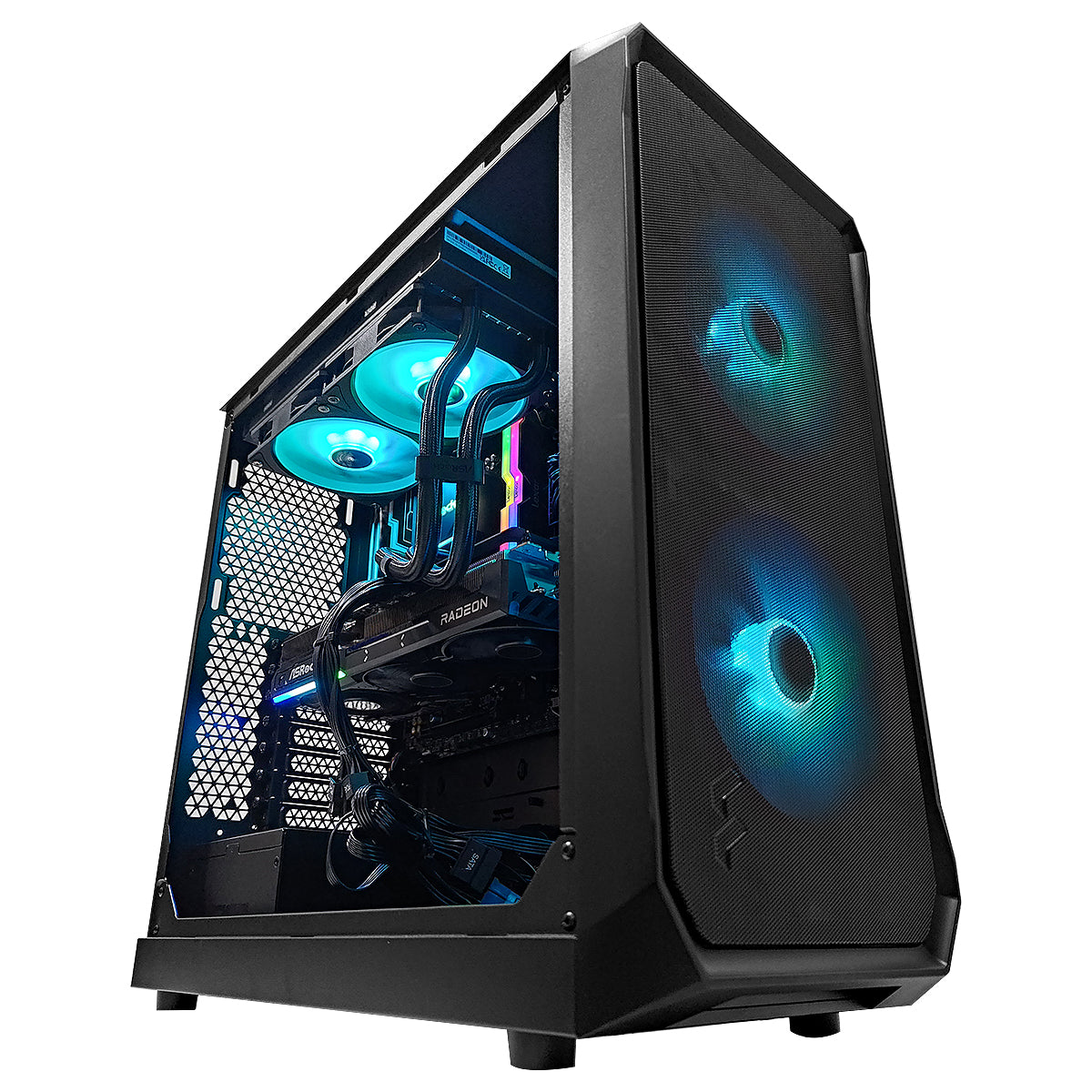 Optima Focus Black Desktop Gaming PC