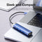 Vention 5-in-1 USB-C Docking Station - USB-C to HDMI + USB 3.0 x 3 + PD - 0.15M (Blue) (TGESB)