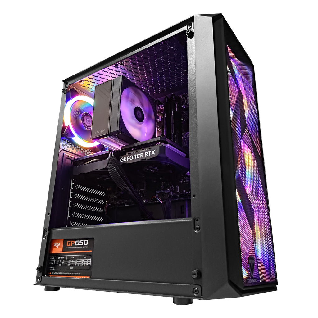 Alpha Megatron Alpha Megatron Black Desktop Gaming PC | Intel i5 12400F | 16GB RAM ...