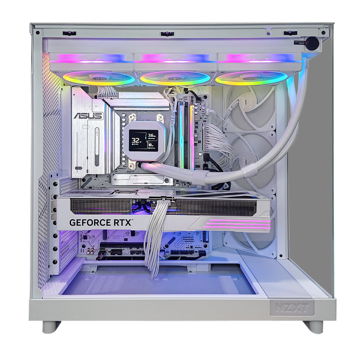 Ultra H6 Flow White Desktop Gaming PC