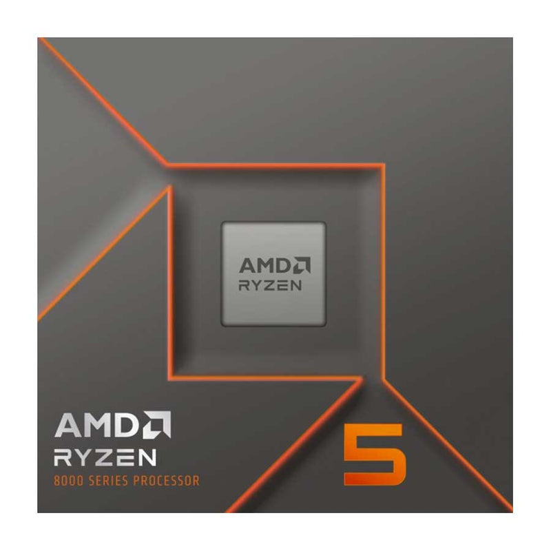 AMD Ryzen 5 8400F Processor with Wraith Stealth Cooler
