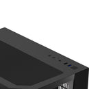 Coolman Spectra M-ATX/ITX PC Case with Customizable LCD Screen Display