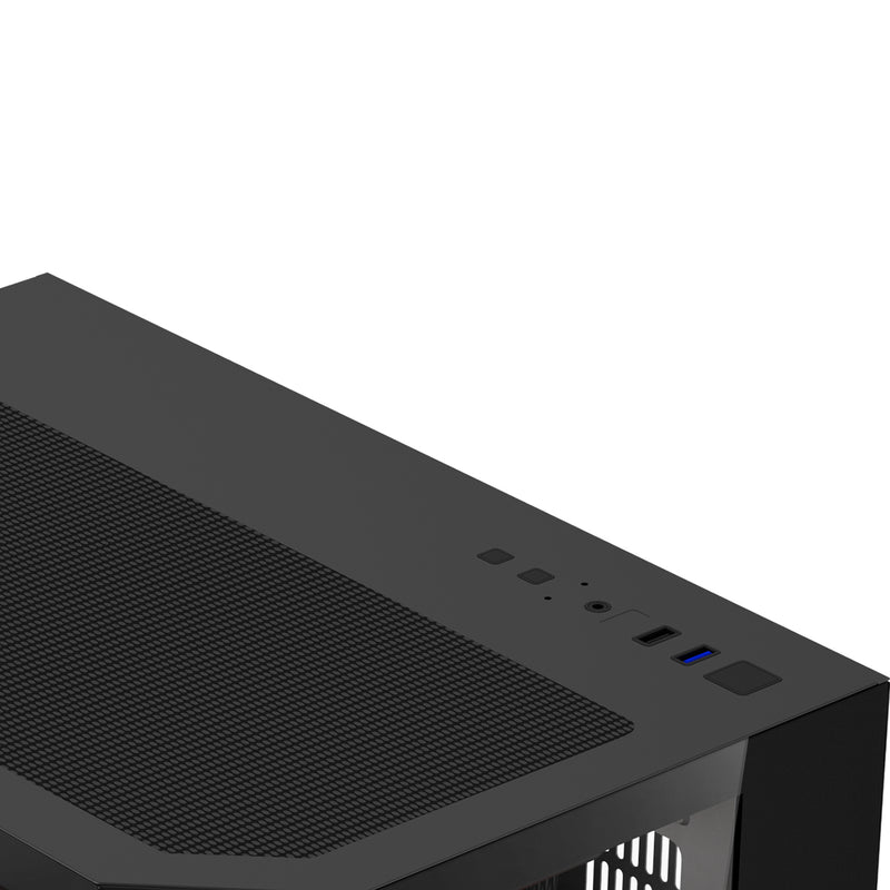 Coolman Spectra M-ATX/ITX PC Case with Customizable LCD Screen Display