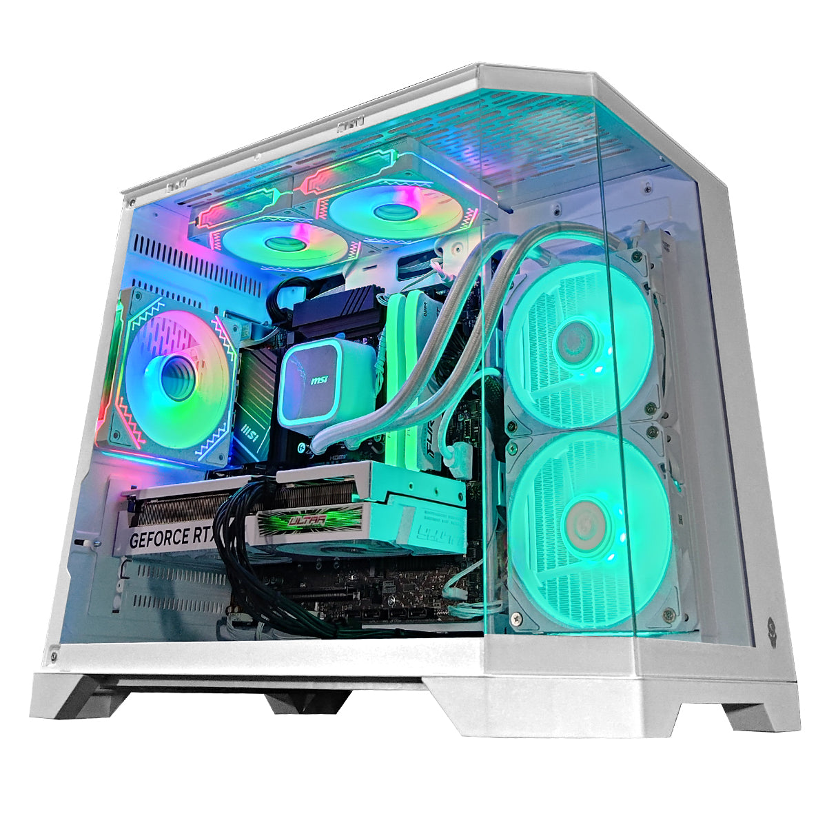 Sigma Spectra White Desktop Gaming PC - DataBlitz